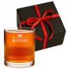 Szklanka kryształowa do whisky z kostkami z Grawerem Prezent urodziny 18-99