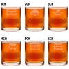 Szklanka kryształowa do whisky z kostkami z Grawerem Prezent urodziny 18-99