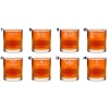 Szklanka kryształowa do whisky z kostkami z Grawerem Prezent urodziny 18-99