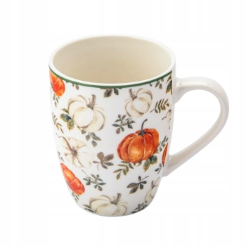 Kubek porcelanowy do Kawy Herbaty jesienny 340 ml Dynie