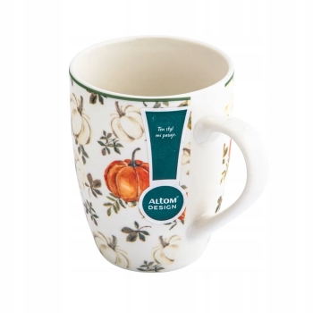 Kubek porcelanowy do Kawy Herbaty jesienny 340 ml Dynie