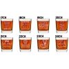 Szklanki whisky i kieliszki do wódki 50ml grawerem Prezent Kawalerski 6 szt