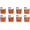 Szklanki whisky i kieliszki do wódki 50ml grawerem Prezent Kawalerski 6 szt