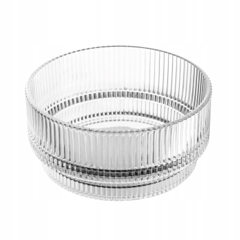 Komplet 6 salaterek miseczki szklane na przekąski 13 cm Selena 550 ml