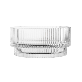 Komplet 6 salaterek miseczki szklane na przekąski 13 cm Selena 550 ml