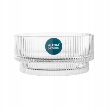 Komplet 6 salaterek miseczki szklane na przekąski 13 cm Selena 550 ml