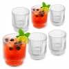 Szklanki do drinków napojów zestaw 6 szklanek Altom Design Selena 260 ml