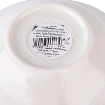Miseczka do zupy 600 ml salaterka na przekąski Hello Sand Rustykalna 17,5cm