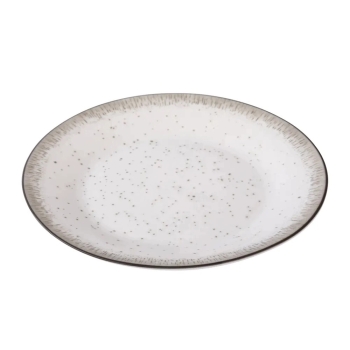 Talerz deserowy porcelanowy Altom Design Hello Sand rustykalny 19 cm