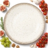 Talerz obiadowy płytki porcelanowy Hello Sand rustykalny 26,5 cm