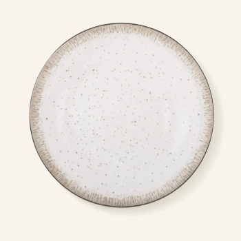 Talerz obiadowy płytki porcelanowy Hello Sand rustykalny 26,5 cm