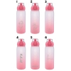 Bidon sportowy z grawerem Ustnik 850ml różowy personalizowany z imieniem