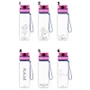 Bidon sportowy z grawerem 750 ml z imieniem personalizowany Tritan różowy