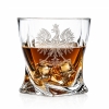 Szklanka do whisky z grawerem Prezent z Orłem Polska Bohemia Quadro 340ml