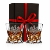 Zestaw 2 szklanek do whisky z grawerem Bohemia 340ml Prezent z Orłem Polska