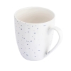 Kubek porcelanowy w kropki Altom Design Hello Blue 430 ml