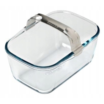 Szklane Naczynie Żaroodporne PYREX do Air Fryer Piekarnika z Uchwytem 20x14