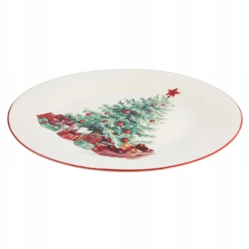 Talerz obiadowy płytki Świąteczna Choinka Holly Dreams 26,5 cm