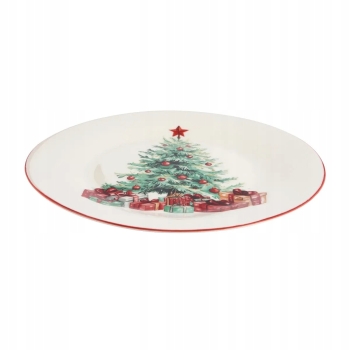 Talerz obiadowy płytki Świąteczna Choinka Holly Dreams 26,5 cm