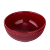 Salaterka Miseczka do zupy 700 ml ceramiczna bordowa Merlot 15,5 cm