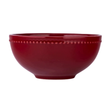 Salaterka Miseczka do zupy 700 ml ceramiczna bordowa Merlot 15,5 cm