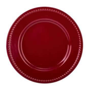 Talerz deserowy Altom Design Merlot 20,5 cm