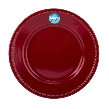 Talerz deserowy Altom Design Merlot 20,5 cm