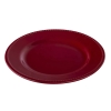 Talerz obiadowy płytki świąteczny bordowy Merlot 26,5 cm