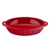 Naczynie do zapiekania ceramiczne OWALNE Bordowe Merlot 27x16x5,5 cm 770ml