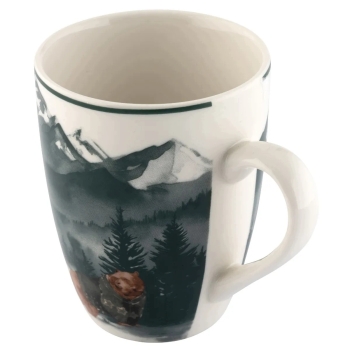 Kubek porcelanowy świąteczny zimowy Winter Bear Niedźwiadek 320 ml