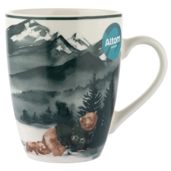 Kubek porcelanowy świąteczny zimowy Winter Bear Niedźwiadek 320 ml