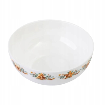 Miseczka do zupy 690 ml salaterka świąteczna Piernikowy Domek 15 cm