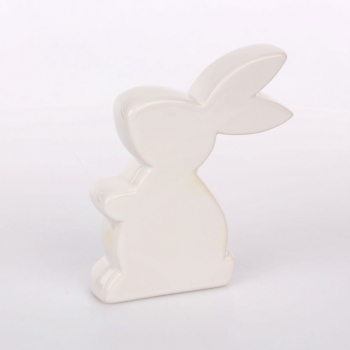 Ozdoba Figurka Ceramiczna Zając Wielkanoc I