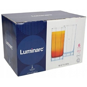 Luminarc Octime Komplet 6 Szklanek Wysokich 300 Ml