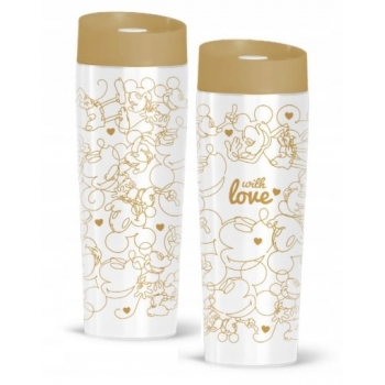 Disney Mickey Kubek Termiczny Gold With Love 400ml