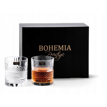 Bohemia Elegante Szklanki Kryształ Do Whisky 340ml