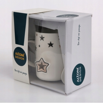 Kubek Zimowy Nordic Winter Porcelana 360 Łyżeczka