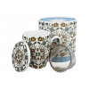 Kubek Porcelanowy Z Zaparzaczem Kwiaty Etno 320 Ml